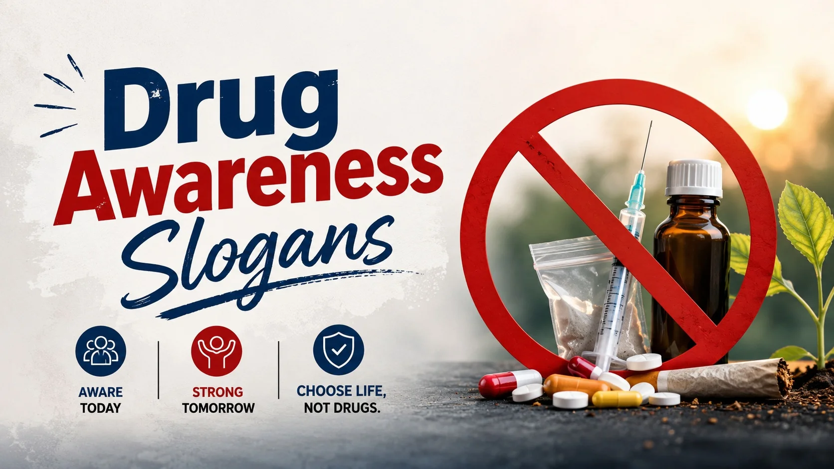 Drug Awareness Slogans