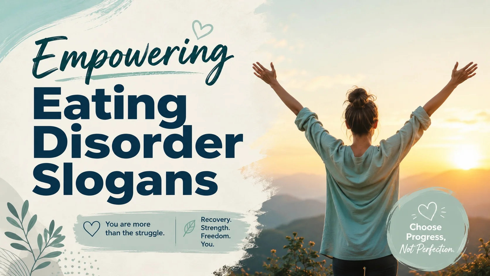 Empowering Eating Disorder Slogans